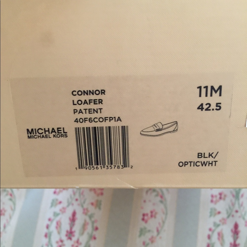 Micheal Kors patent leather loafers